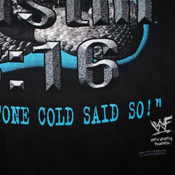 WWF Stone Cold Steve Austin 3:16 rattlesnake sweater NEW vintage sweatshirt WWE - Picture 5 of 5